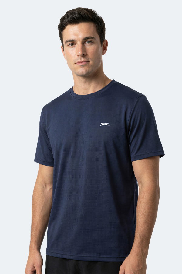 Slazenger NOONE I Erkek Lacivert Tişört
