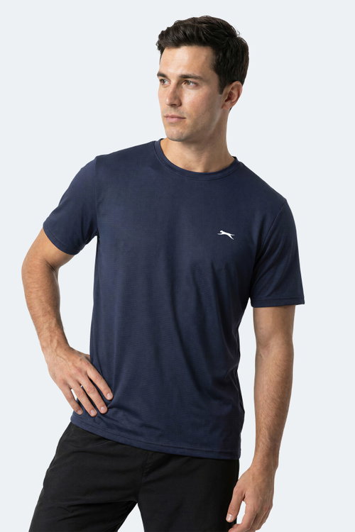 Slazenger NOONE I Erkek Lacivert Tişört