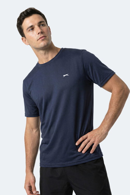 Slazenger NOONE I Erkek Lacivert Tişört