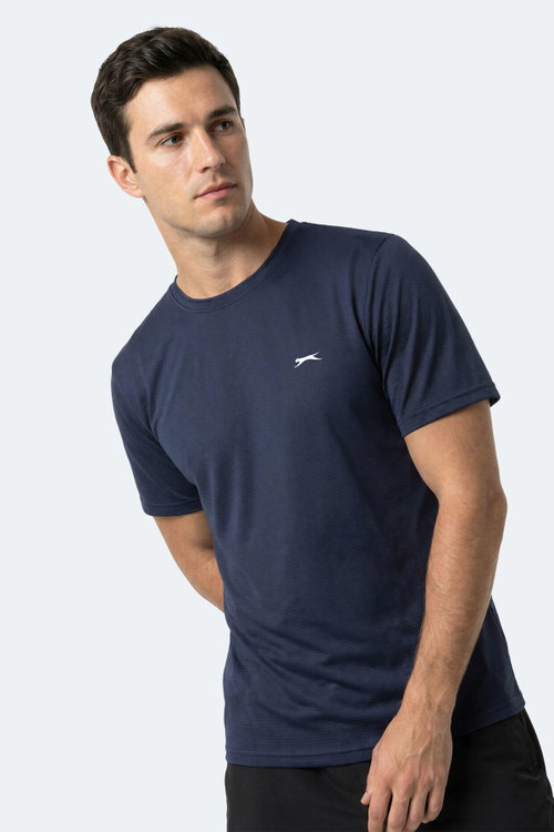 Slazenger NOONE I Erkek Lacivert Tişört