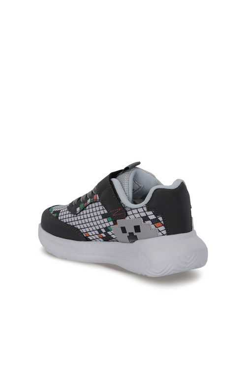 Slazenger NORTON Erkek Çocuk Koyu Gri / Beyaz Günlük Spor Ayakkabısı