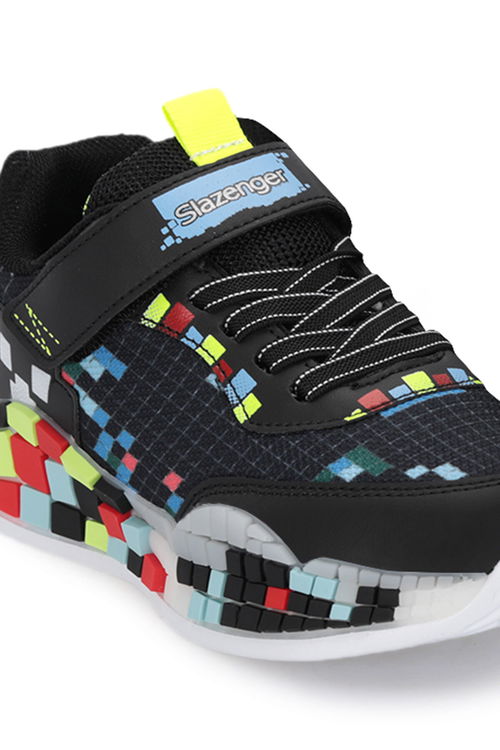 Slazenger NORTON Erkek Çocuk Siyah Günlük Spor Ayakkabısı