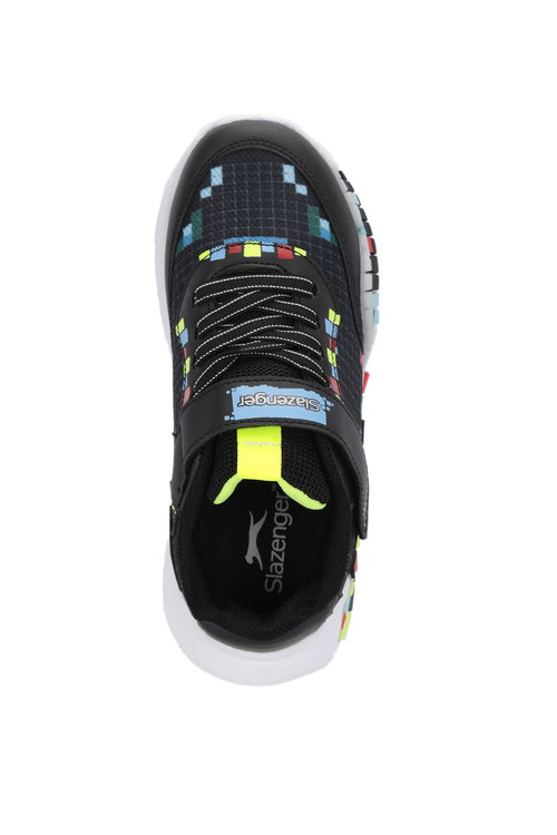 Slazenger NORTON Erkek Çocuk Siyah Günlük Spor Ayakkabısı