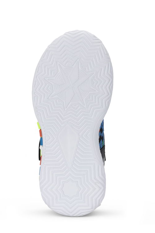 Slazenger NORTON Erkek Çocuk Siyah / Saks Mavi Günlük Spor Ayakkabısı