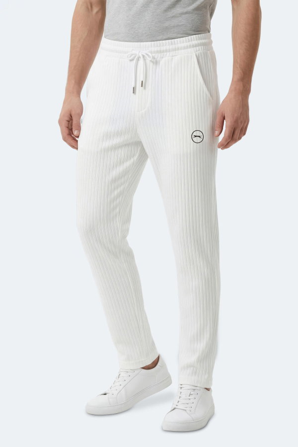 Slazenger NORWOOD Erkek Beyaz Pantolon