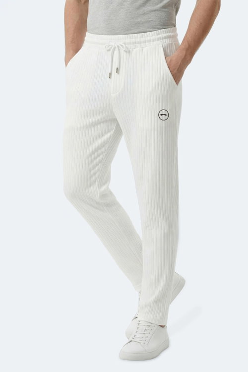 Slazenger NORWOOD Erkek Beyaz Pantolon