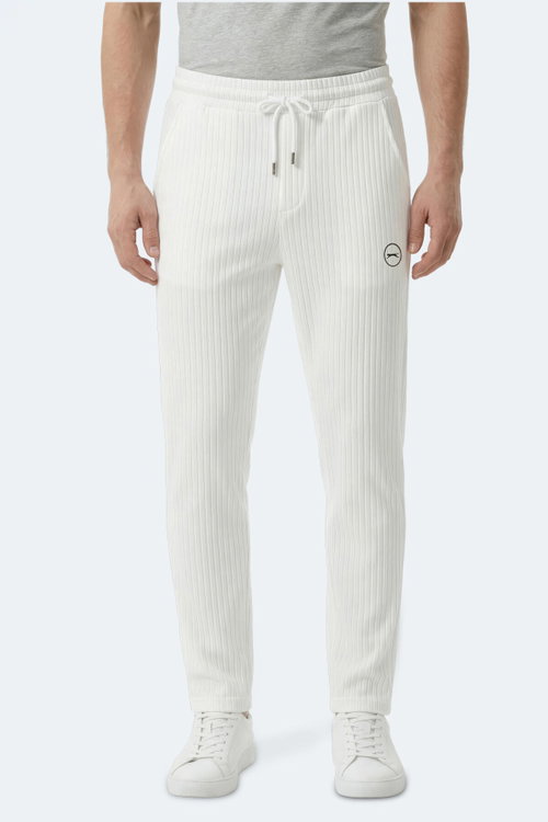 Slazenger NORWOOD Erkek Beyaz Pantolon