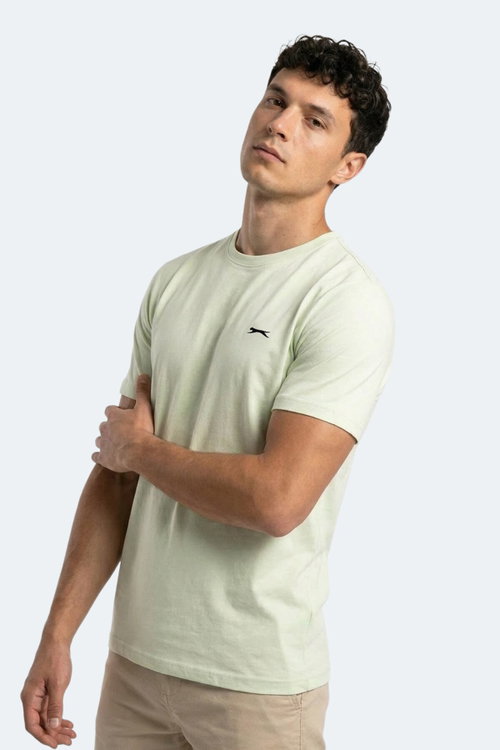 Slazenger NOTRON I Erkek Açık Yeşil Tişört