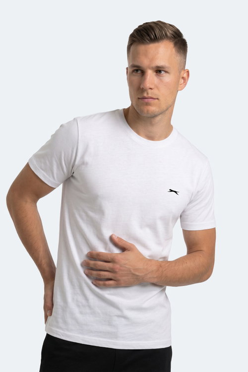 Slazenger NOTRON I Erkek Beyaz Tişört