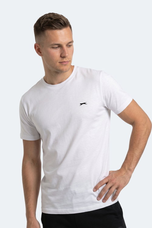 Slazenger NOTRON I Erkek Beyaz Tişört
