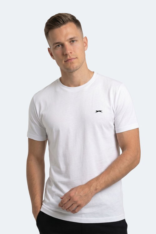 Slazenger NOTRON I Erkek Beyaz Tişört