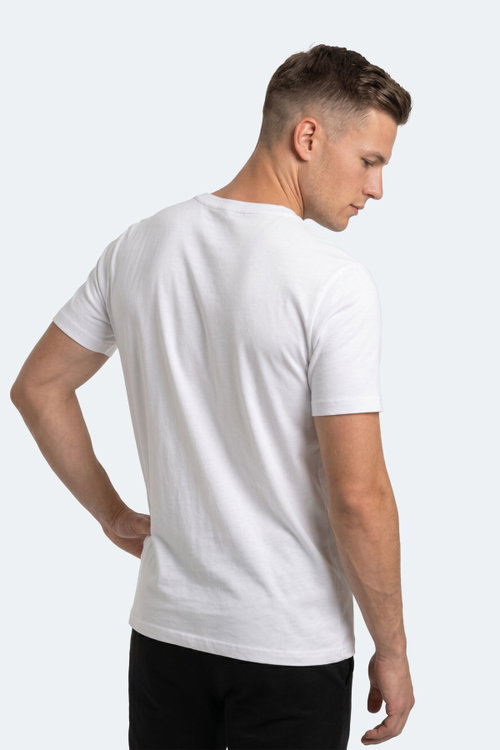 Slazenger NOTRON I Erkek Beyaz Tişört