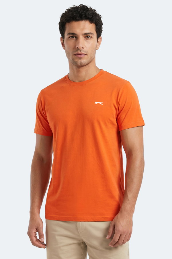 Slazenger NOTRON I Erkek Beyaz - Turuncu - Sarı - Pembe - Turkuaz Tişört