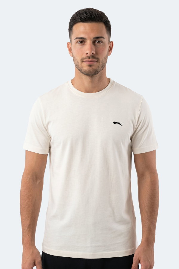 Slazenger NOTRON I Erkek Ekru Tişört