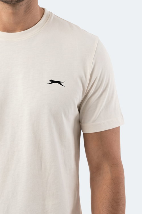 Slazenger NOTRON I Erkek Ekru Tişört