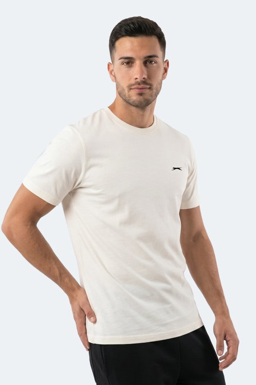 Slazenger NOTRON I Erkek Ekru Tişört