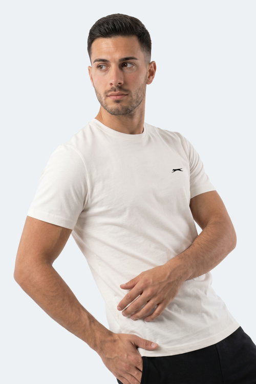 Slazenger NOTRON I Erkek Ekru Tişört
