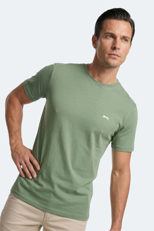 Slazenger NOTRON I Erkek Nefti Yeşil Tişört