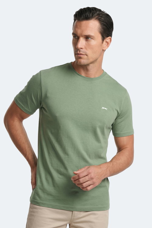 Slazenger NOTRON I Erkek Nefti Yeşil Tişört