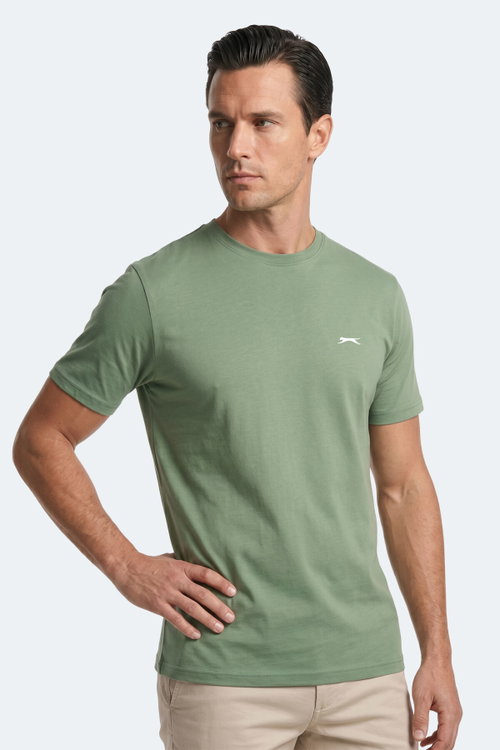 Slazenger NOTRON I Erkek Nefti Yeşil Tişört