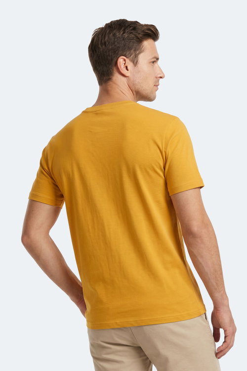 Slazenger NOTRON I Erkek Sarı Tişört