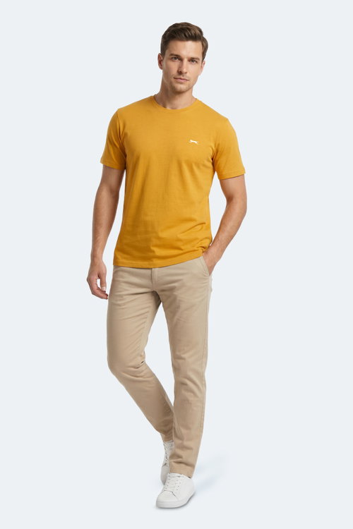 Slazenger NOTRON I Erkek Sarı Tişört