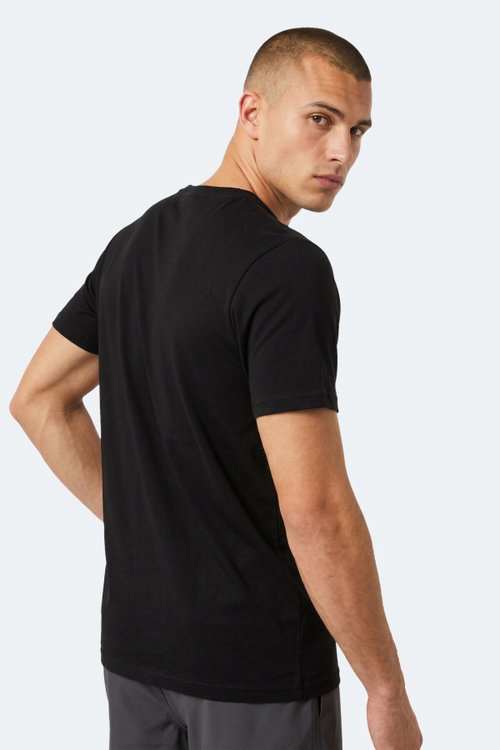 Slazenger NOTRON I Erkek Siyah Tişört