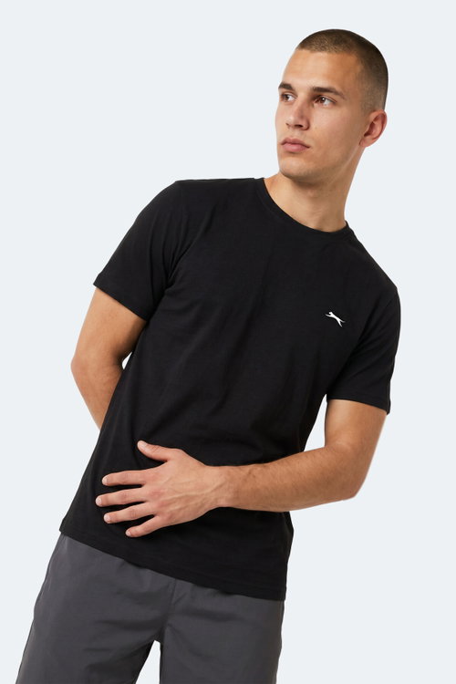 Slazenger NOTRON I Erkek Siyah Tişört