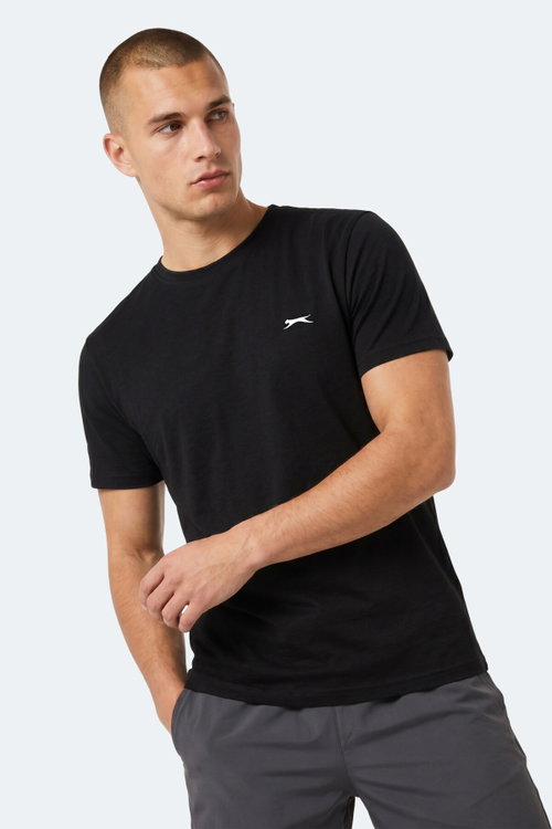 Slazenger NOTRON I Erkek Siyah Tişört