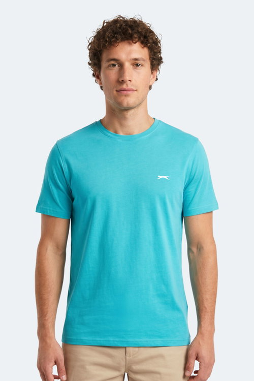 Slazenger NOTRON I Erkek Turkuaz Tişört
