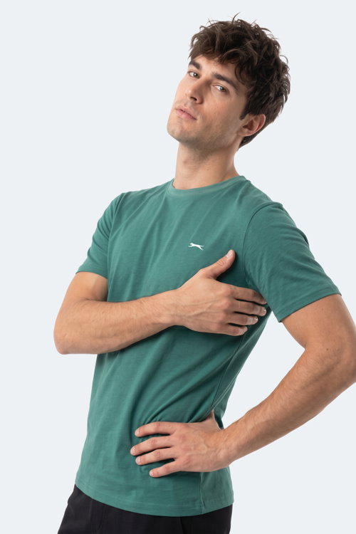 Slazenger NOTRON I Erkek Yeşil Tişört