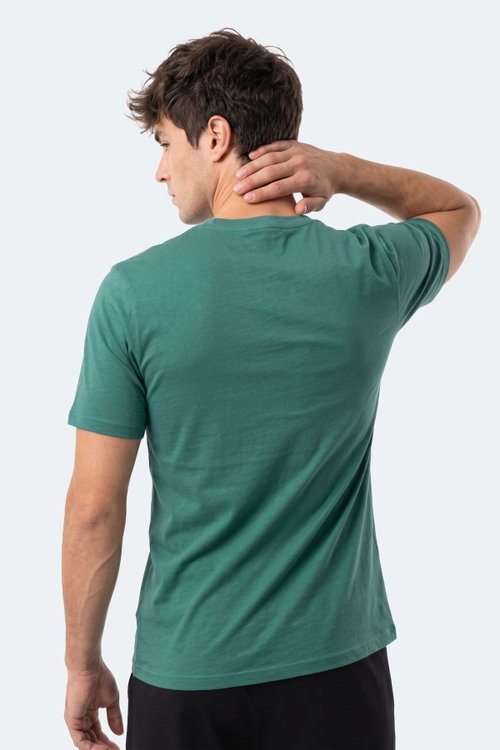 Slazenger NOTRON I Erkek Yeşil Tişört