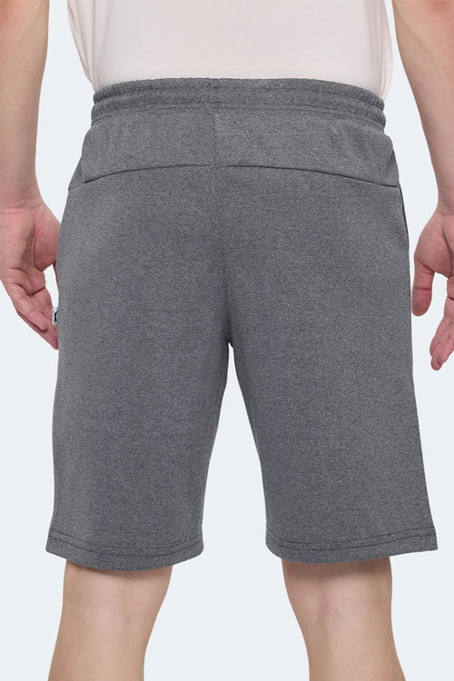 Slazenger NUKE 2li Set Erkek Şort Siyah - Koyu Gri