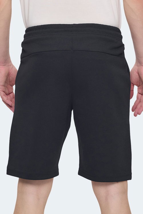 Slazenger NUKE 2li Set Erkek Şort Siyah - Koyu Gri