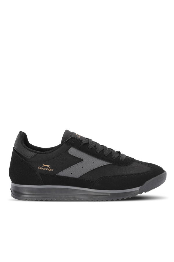 Slazenger OASIS I Erkek Günlük Ayakkabı Siyah / Koyu Gri