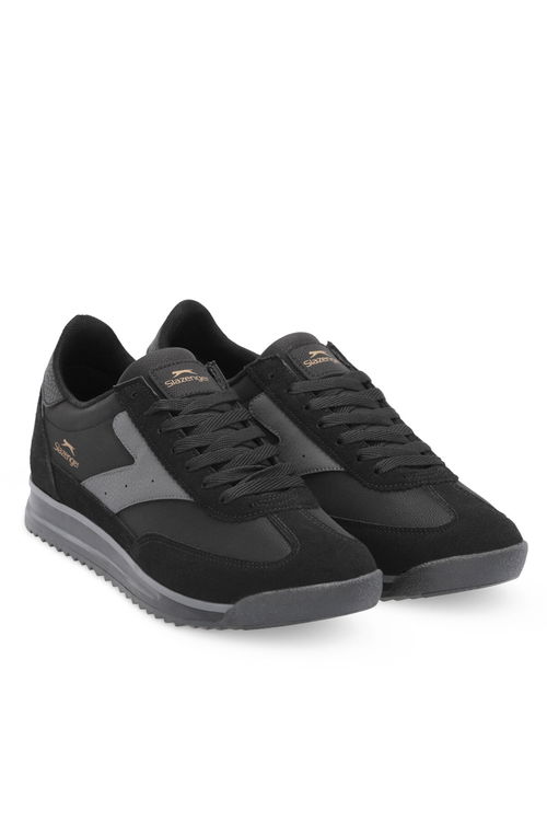 Slazenger OASIS I Erkek Günlük Ayakkabı Siyah / Koyu Gri