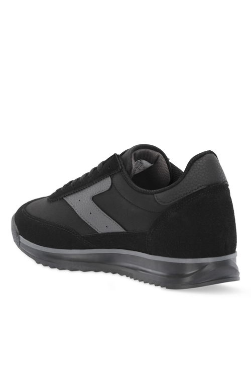 Slazenger OASIS I Erkek Günlük Ayakkabı Siyah / Koyu Gri