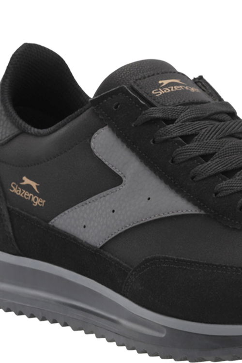 Slazenger OASIS I Erkek Günlük Ayakkabı Siyah / Koyu Gri
