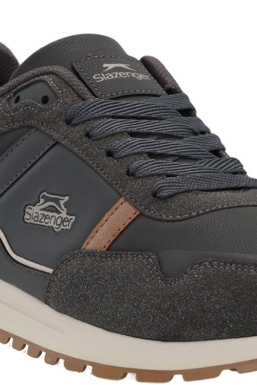 Slazenger OCAMPO I Erkek Koyu Gri Günlük Spor Ayakkabısı