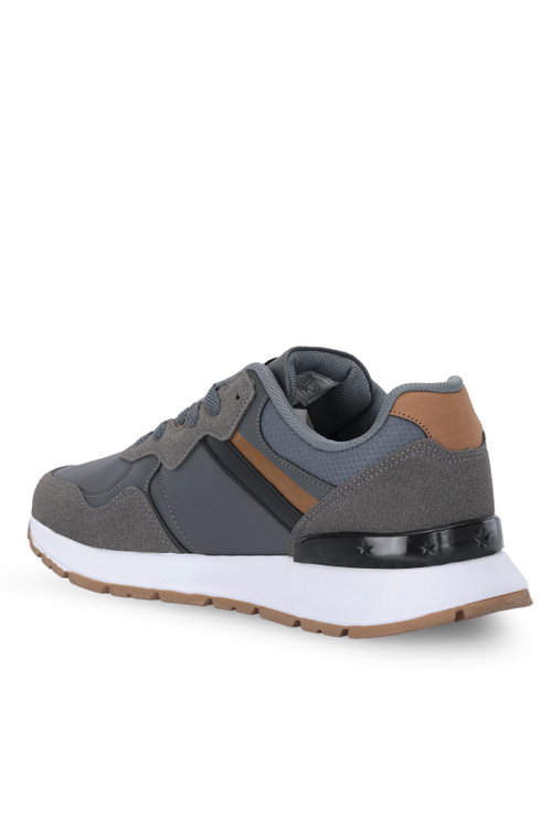 Slazenger OCTOPUS I Erkek Koyu Gri Sneaker
