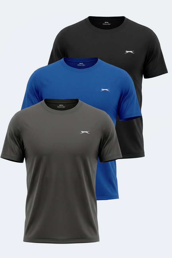 Slazenger ODALIS 3 LÜ SET Erkek Tişört