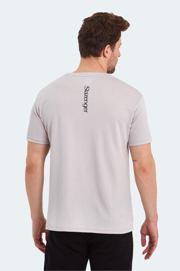 Slazenger ODALIS I Erkek Kısa Kol T-Shirt Bej