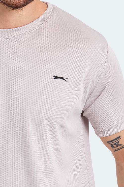 Slazenger ODALIS I Erkek Kısa Kol T-Shirt Bej