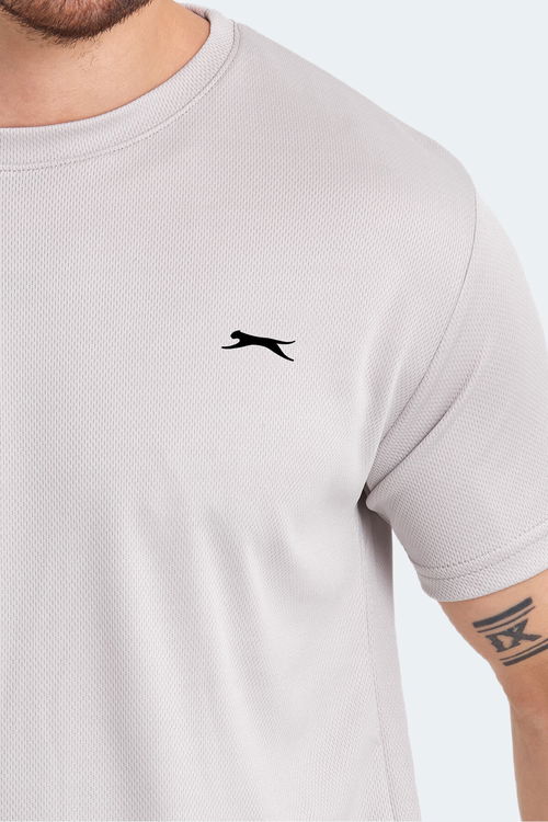 Slazenger ODALIS I Erkek Kısa Kol T-Shirt Bej