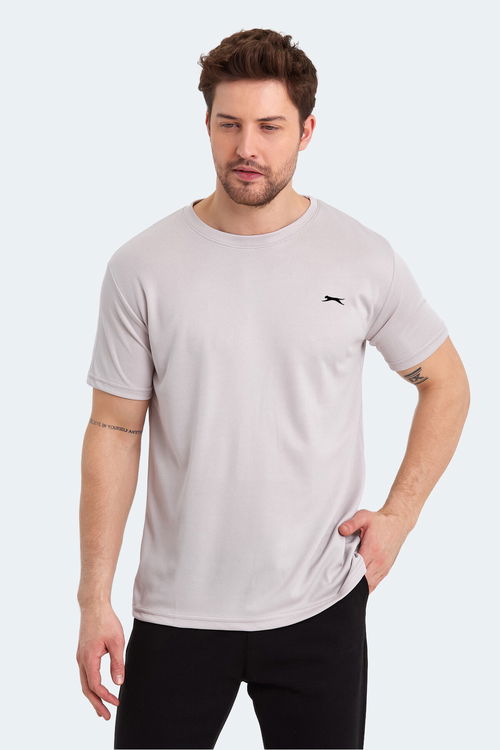 Slazenger ODALIS I Erkek Kısa Kol T-Shirt Bej