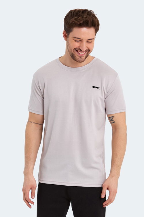 Slazenger ODALIS I Erkek Kısa Kol T-Shirt Bej