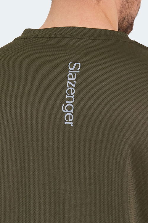 Slazenger ODALIS I Erkek Kısa Kol T-Shirt Haki