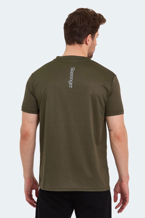 Slazenger ODALIS I Erkek Kısa Kol T-Shirt Haki