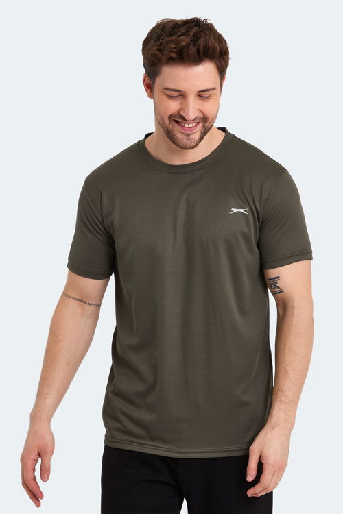 Slazenger ODALIS I Erkek Kısa Kol T-Shirt Haki