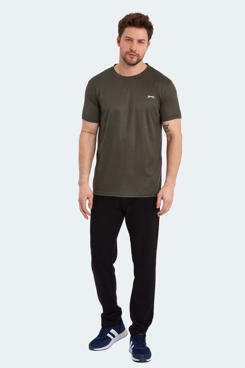 Slazenger ODALIS I Erkek Kısa Kol T-Shirt Haki